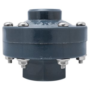 1 / 4'' X 1 / 2'' NPT PVC BODY PTFE DIA.