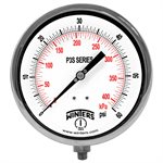 300 SERIES GAUGE ALUM  6'' 0-60 PSI / KPA 1 / 4'' NPT LM 316LSS SOCKET