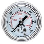 90 SERIES GAUGE STEEL 1.5'' 0-600 PSI / KPA 1 / 8'' NPT CBM BR SOCKET