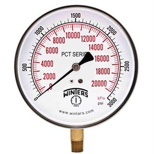 CONTRACTOR 4.5" 0-3000 PSI / KPA 1 / 4" BTM