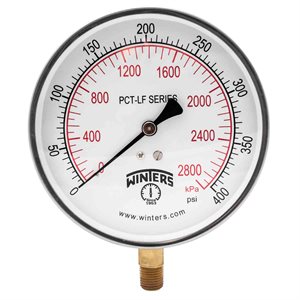 PCT-LF SERIES (LEAD-FREE) 4.5'' 0 / 400 PSI / KPA 1 / 4'' NPT LM