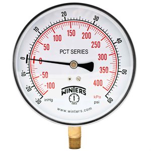 CONTRACTOR 4.5" 30-0-60PSI / KPA 1 / 4" BTM