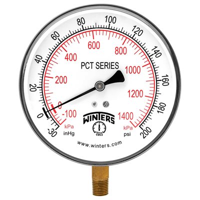 CONTRACTOR 4.5" 30-0-200 PSI / KPA 1 / 4"BTM