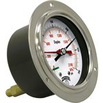 4.5" BRASS DUPLEX 0 / 300 PSI 1 / 4"NPT BACK