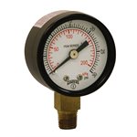 ECONOMY 1.5" 0-30 PSI / KPA 1 / 8" NPT BTM