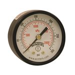 ECONOMY 2" 0-300 PSI / KPA 1 / 4" NPT BACK