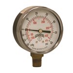 ECONOMY 2.5" 30-0-60 PSI / KPA 1 / 4" BTM