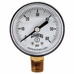 ECONOMY 2" 0-60 PSI ONLY 1 / 4" BTM
