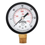 ECONOMY 2" 0-300 PSI / KPA 1 / 4" BTM