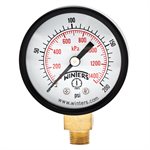 ECONOMY 2" 0-200 PSI / KPA 1 / 8" NPT BTM
