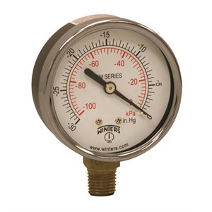 ECONOMY 2.5" 0-30" VAC / KPA 1 / 4" BTM