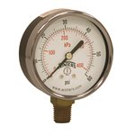 ECONOMY 2.5" 0-60 PSI / KPA 1 / 4" NPT BTM