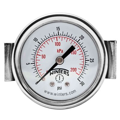 ECONO / UCLAMP 2"x1 / 8"NPT BACK 0 / 30 PSI / KPA