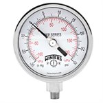 LF / SS 4'' 30'' / 0 / 30 PSI / KPA 1 / 4'' NPT BTM