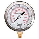 LF / BR 4'' 0-600 PSI / KPA 1 / 4'' NPT BOTTOM