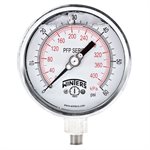 LF / SS 4'' 0-60 PSI / KPA 1 / 4'' NPT BOTTOM