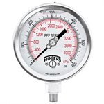 LF / SS 4'' 0-600 PSI / KPA 1 / 4'' NPT BOTTOM