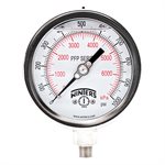 LF / SS 4'' 0-1000 PSI / KPA 1 / 4'' NPT BOTTOM