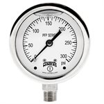 SS 2.5'' 0-300 PSI 1 / 4'' NPT BOTTOM