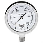 SS 2.5'' 0-1000 PSI 1 / 4'' BOTTOM