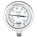 SS 2.5'' 30'' / 0 / 60 PSI 1 / 4'' BOTTOM
