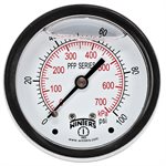 LF / SS 2.5'' 0-100 PSI / KPA 1 / 4'' NPT BACK