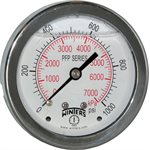 LF / SS 2.5'' 0-1000 PSI / KPA 1 / 4'' NPT BACK
