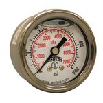 LF / BR 1.5" 0-1000 PSI / KPA 1 / 8" NPT BACK