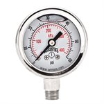 LF / SS 1.5" 0-60 PSI / KPA, 1 / 8" NPT BTM