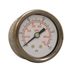 LF / SS 1.5" 0-100 PSI / KPA,  1 / 8" NPT BACK