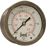LF / SS 2.5" 0-30 PSI / KPA 1 / 4" NPT BACK