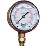 LF / BR 2.5'' 0-100 PSI / BAR 7 / 16''-20 SAE BTM