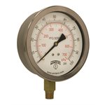 QUALITY LF 4"X1 / 4" NPT BTM 0 / 100 PSI / KPA