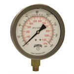 QUALITY LF 4"X1 / 4" NPT BTM 0 / 160 PSI / KPA