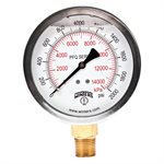 QUALTIY LF 4"X1 / 2"NPT BTM 0 / 2000 PSI / KPA