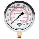 QUAL LF 4"x1 / 4"NPT BTM 0 / 5000 PSI / KPA