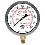 QUAL LF 4"x1 / 4"NPT BTM 0 / 10000 PSI / KPA