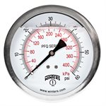 QUALITY LF 4" 0-60 PSI / KPA 1 / 4" BACK