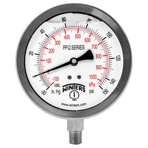 QUAL LF / SS 4"X1 / 4" BTM 30" / 0 / 150 PSI / KPA