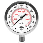 QUAL LF / SS 4"X1 / 2" BTM 0-10000 PSI / KPA