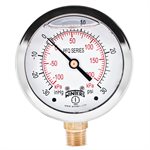 LF / BR 2.5" 30" / 0 / 30 PSI / KPA 1 / 4" BOTTOM
