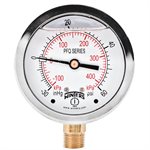 LF / BR 2.5" 30" / 0 / 60 PSI / KPA 1 / 4" BOTTOM