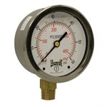 LF / BR 2.5" 0-60 PSI / KPA 1 / 4" NPT BOTTOM