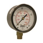 LF / BR 2.5" 0-200 PSI / KPA 1 / 4" NPT BOTTOM
