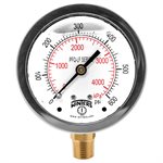 PFQ-LF SERIES (LEAD-FREE) 2.5'' 0 / 600 PSI / KPA 1 / 4'' NPT LM