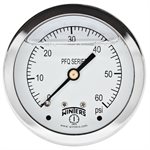 QUALITY 2.5" DIAL, 1 / 4" BACK (CB), 0-60 PSI ONLY