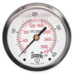 LF / BR 2.5" 0-400 PSI / KPA 1 / 4" NPT BACK