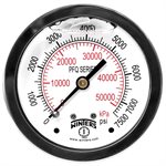 2.5"DIAL. QUALITY LF, 0 / 7500 PSI / KPA, 1 / 4" BACK CO