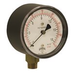 LOW PRESSURE 2.5" 0-32" H20 / OZ 1 / 4" BTM