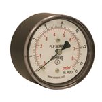 LOW PRESSURE 2.5" 0-15" WATER 1 / 4" BACK